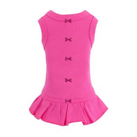 Candy Dog Dress Collection (Color: Fuchsia, size: XS)