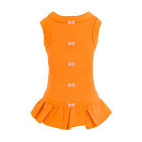 Candy Dog Dress Collection (Color: Orange, size: SM)