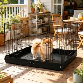 Dog House with Space-Saving for Outdoor (title: default title)